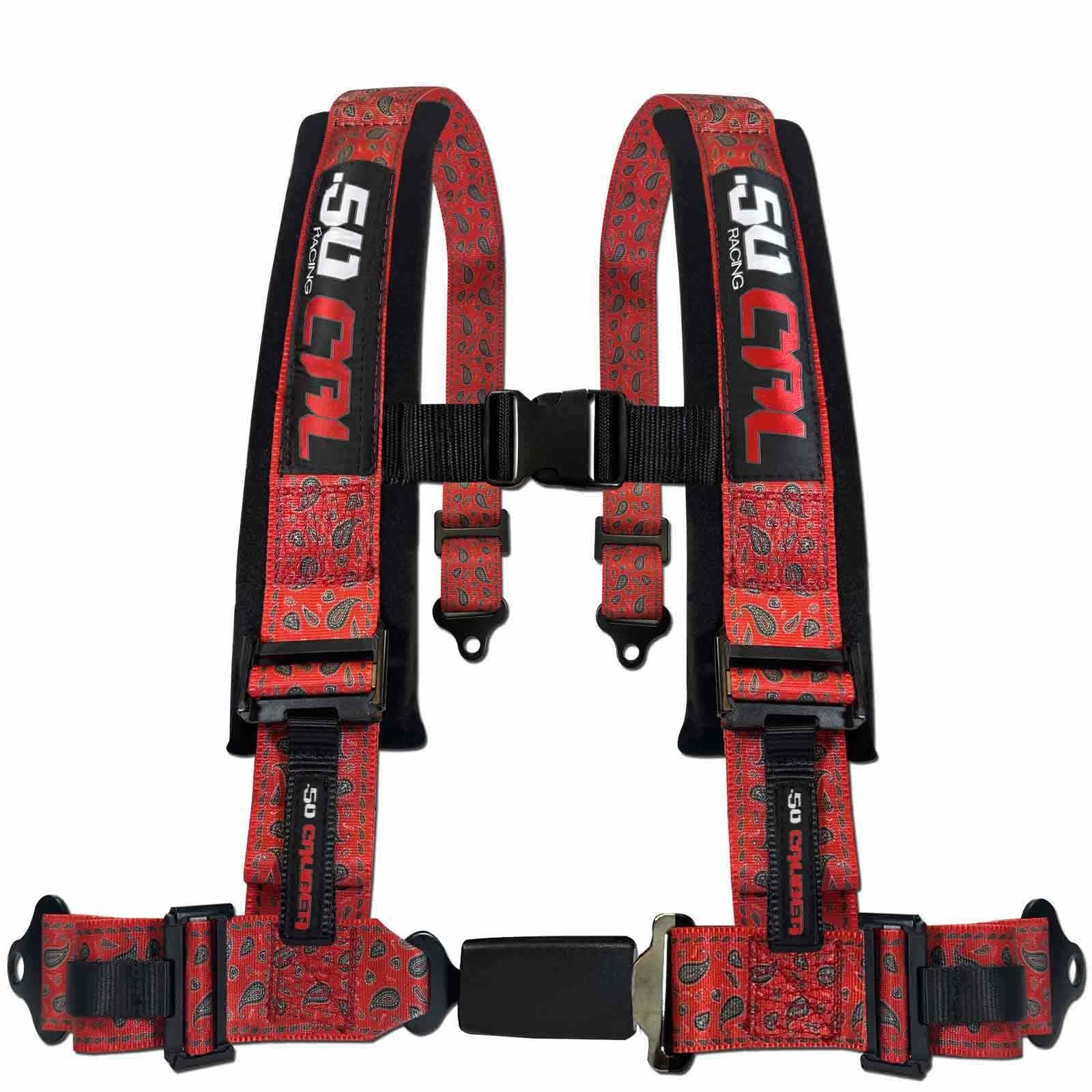 2" & 3" 4 point Harness with push button release "Elite Series"