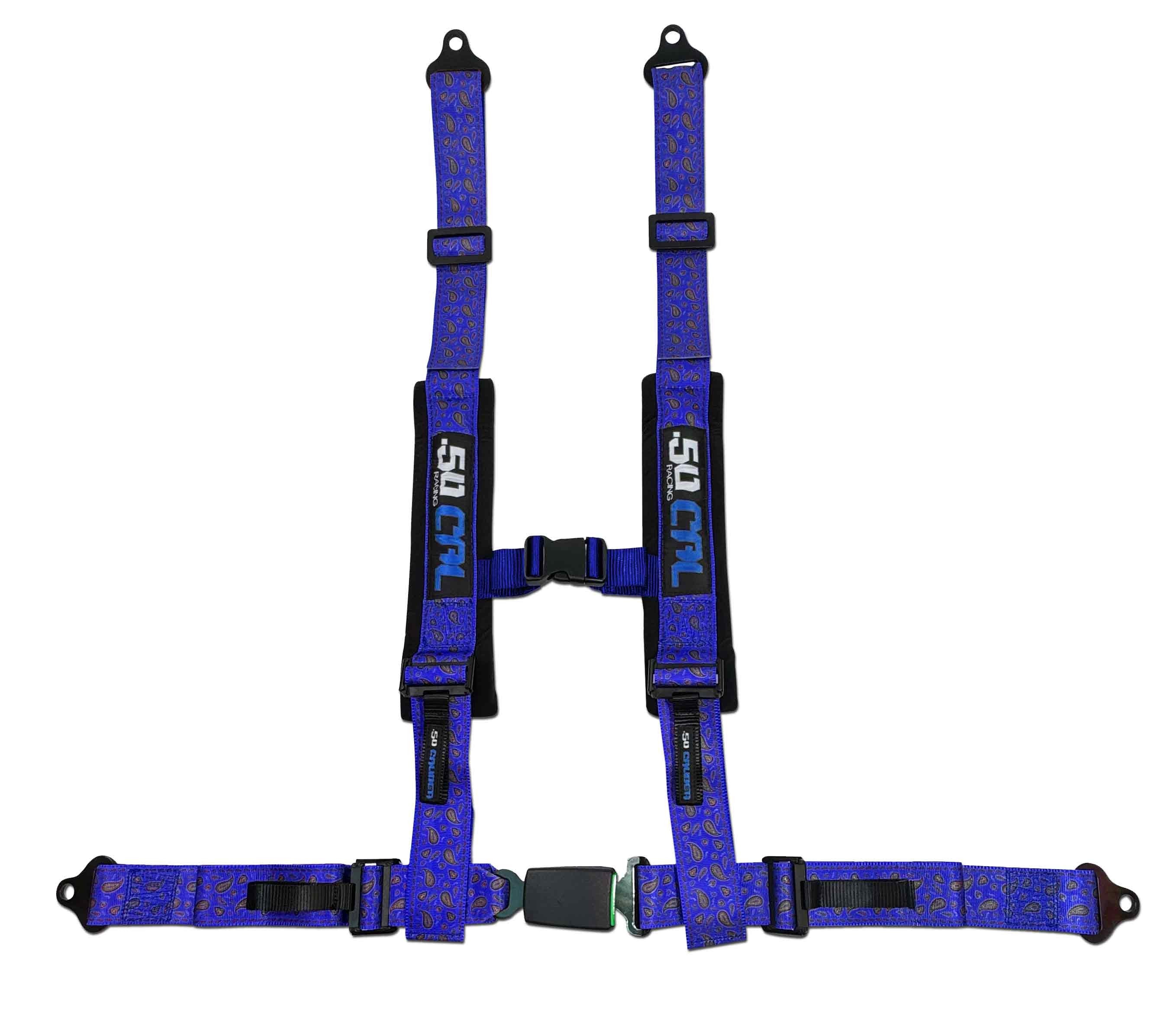 2" & 3" 4 point Harness with push button release "Elite Series"