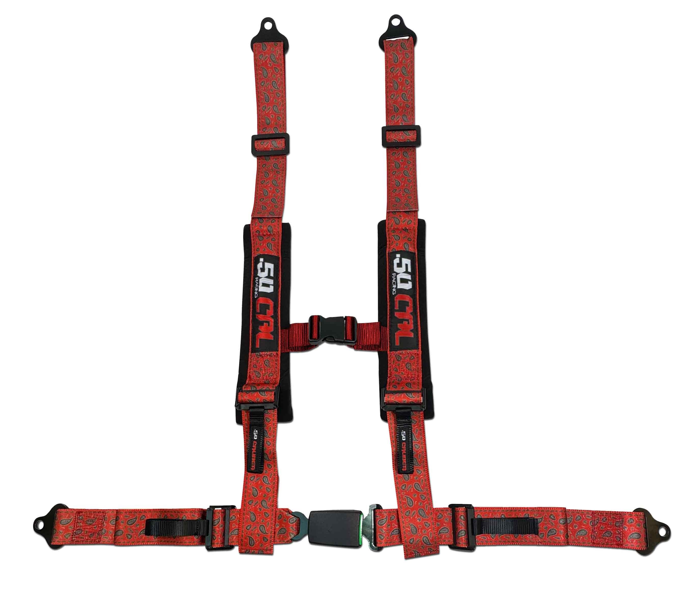 2" & 3" 4 point Harness with push button release "Elite Series"