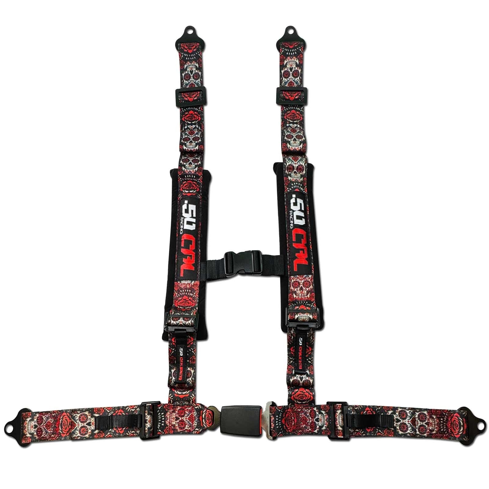 2" & 3" 4 point Harness with push button release "Elite Series"