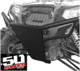 50 Caliber Racing Polaris RZR Front Bumper - 1.5" Steel Tubing + Powdercoat Finish (570, 800, S, XP 900)