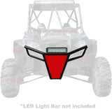 50 Caliber Racing Polaris RZR Front Bumper - 1.5" Steel Tubing + Powdercoat Finish (570, 800, S, XP 900)