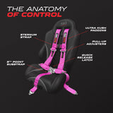 3" 5 Point Racing Harness by 50 Caliber Racing