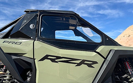 Photo of POLARIS RZR PRO S/PRO XP 2025 2-SEAT Cab Enclosure "THE VAULT" Upper Side Doors & Panels (Patent Pending) by Dirt Warrior Accessories - Premium VAULT for UTVs / Side by Sides