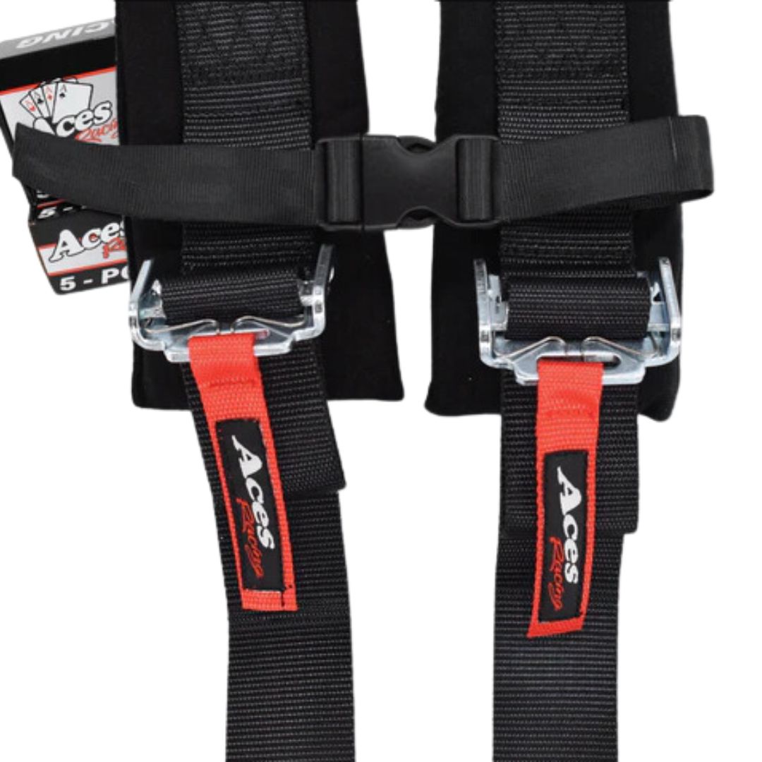 Photo of 5-Point Harness (2 Inch Padding) by Aces Racing - Premium Harnesses for UTVs / Side by Sides