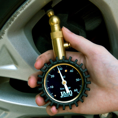 Photo of Elite® Tire Pressure Gauge - 60 PSI by JACO - Premium Tire Pressure Gauge for UTVs / Side by Sides
