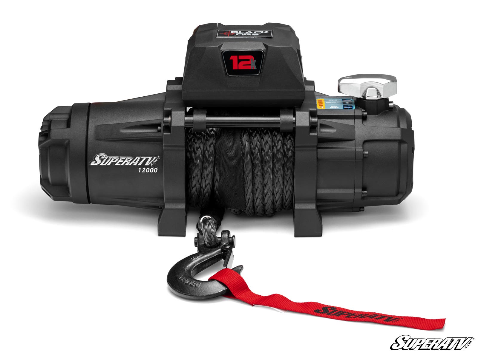 Photo of SuperATV 12,000 lb. Winch (with Wireless Remote & Synthetic Rope) by SuperATV - Premium Winches & Winch Mounts for UTVs / Side by Sides