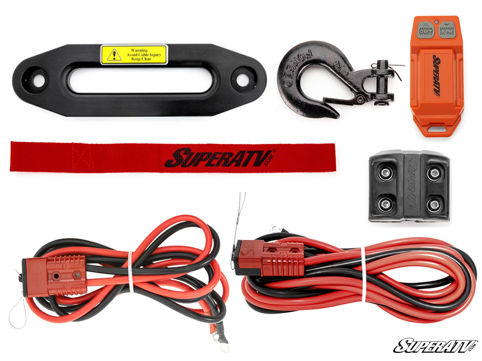 Photo of SuperATV 12,000 lb. Winch (with Wireless Remote & Synthetic Rope) by SuperATV - Premium Winches & Winch Mounts for UTVs / Side by Sides