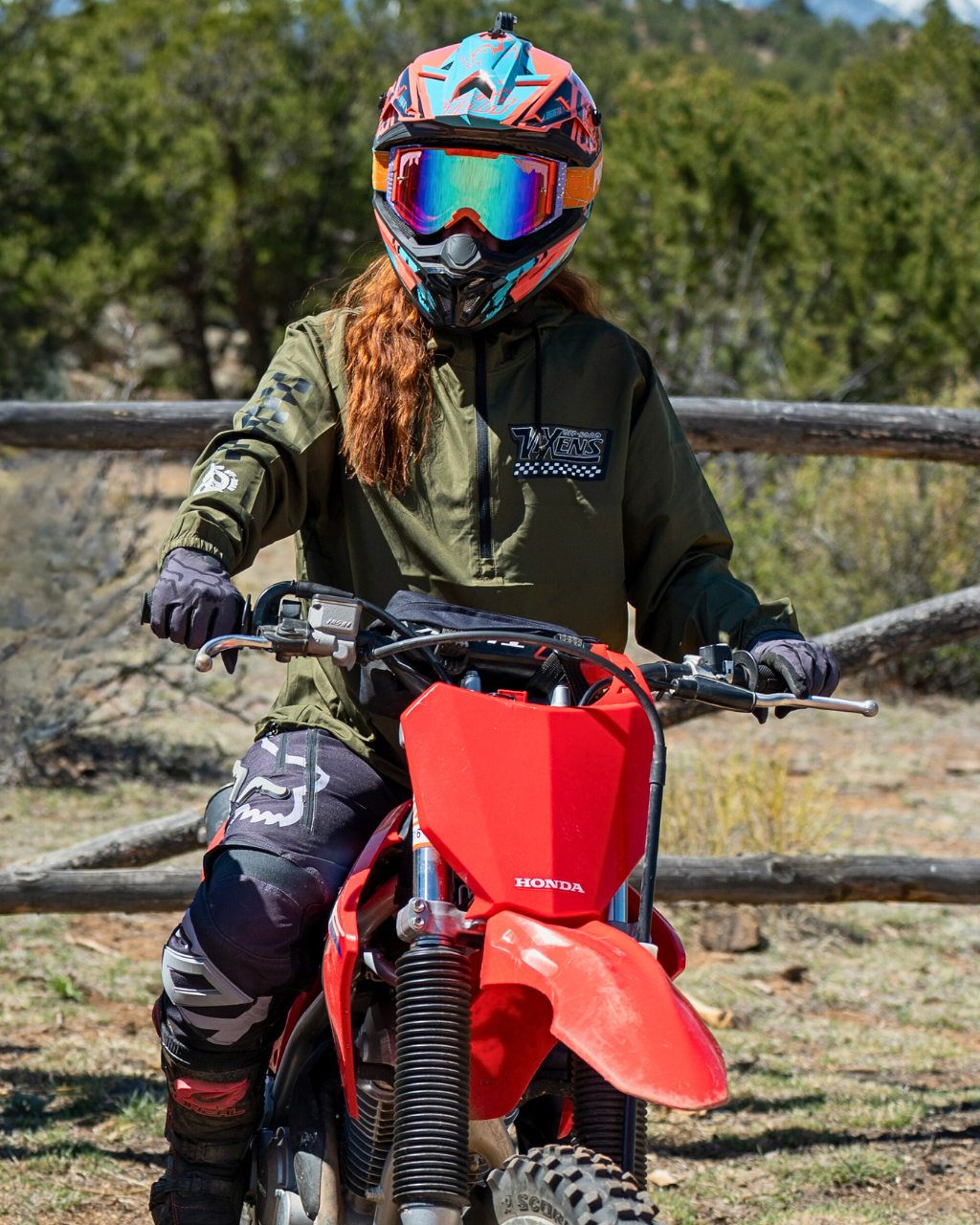 Photo of Off the Wall Pullover Windbreaker by OFF-ROAD VIXENS CLOTHING CO. - Premium Apparel & Accessories for UTVs / Side by Sides