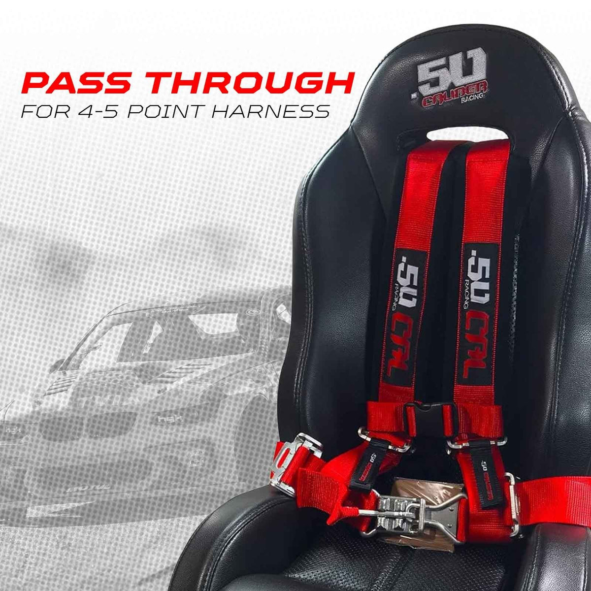 50 Caliber Racing Off-Road Child Mini Bucket Booster Seat