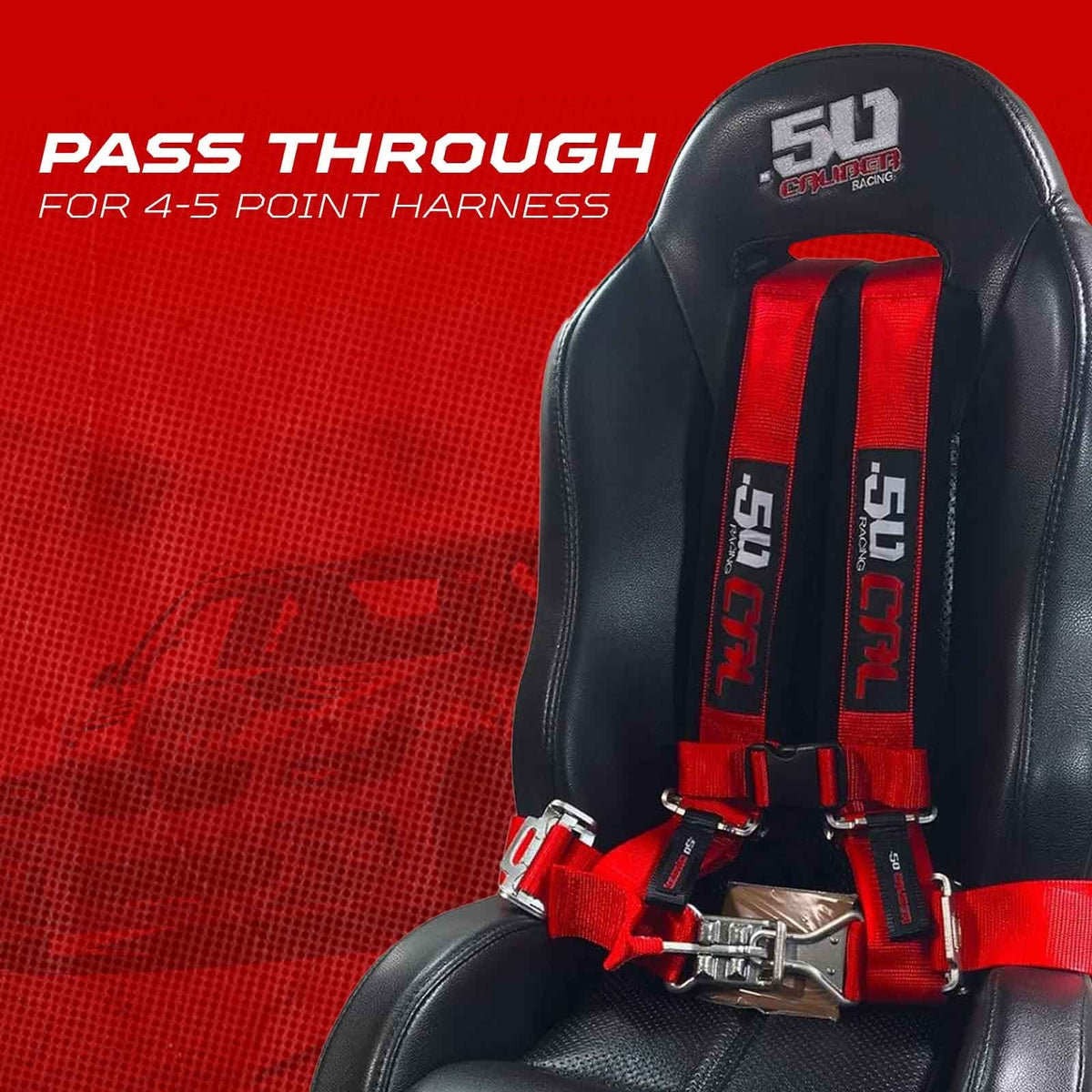 50 Caliber Racing Off-Road Child Mini Bucket Booster Seat