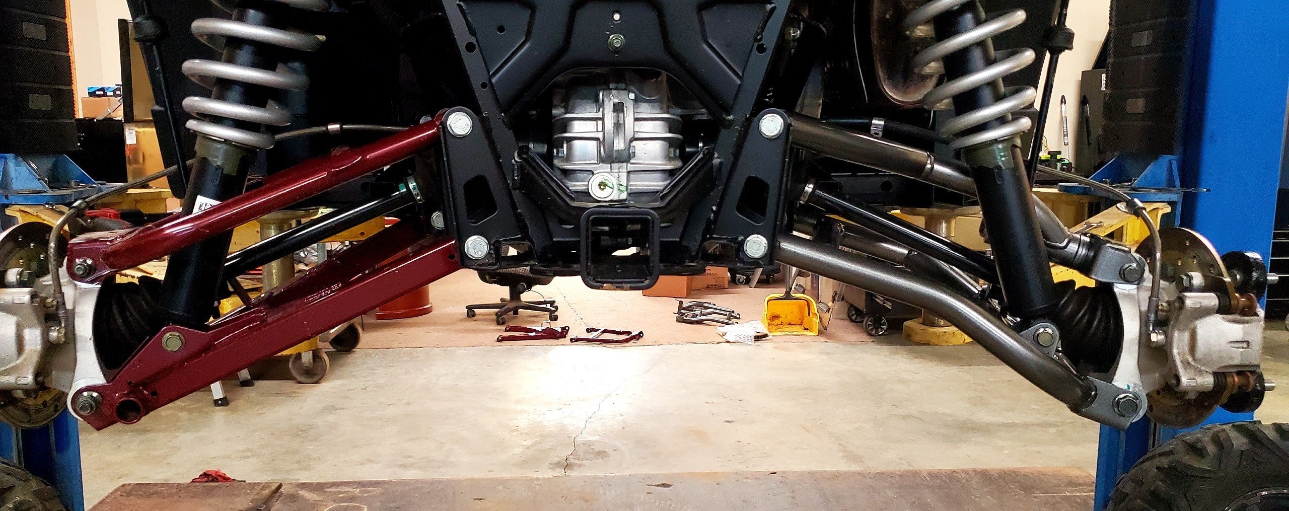 Photo of 1.5" Offset Rear Ranger A-Arms with Adjustable Uppers by L&W Fab - Premium A-Arms for UTVs / Side by Sides