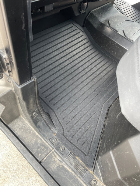 Photo of Polaris Ranger XD 1500 Rubber Floor Mats by Terick Solutions - Premium UTV Rubber floor mats for UTVs / Side by Sides