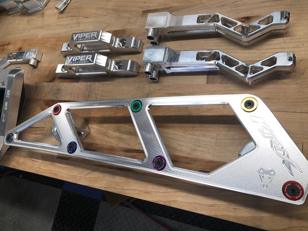Photo of KRX 1000 Billet 'FrogSkin' Intake Covers by Viper Machine - Premium for UTVs / Side by Sides