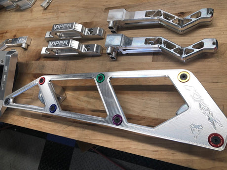 Photo of KRX 1000 Billet 'FrogSkin' Intake Covers by Viper Machine - Premium for UTVs / Side by Sides