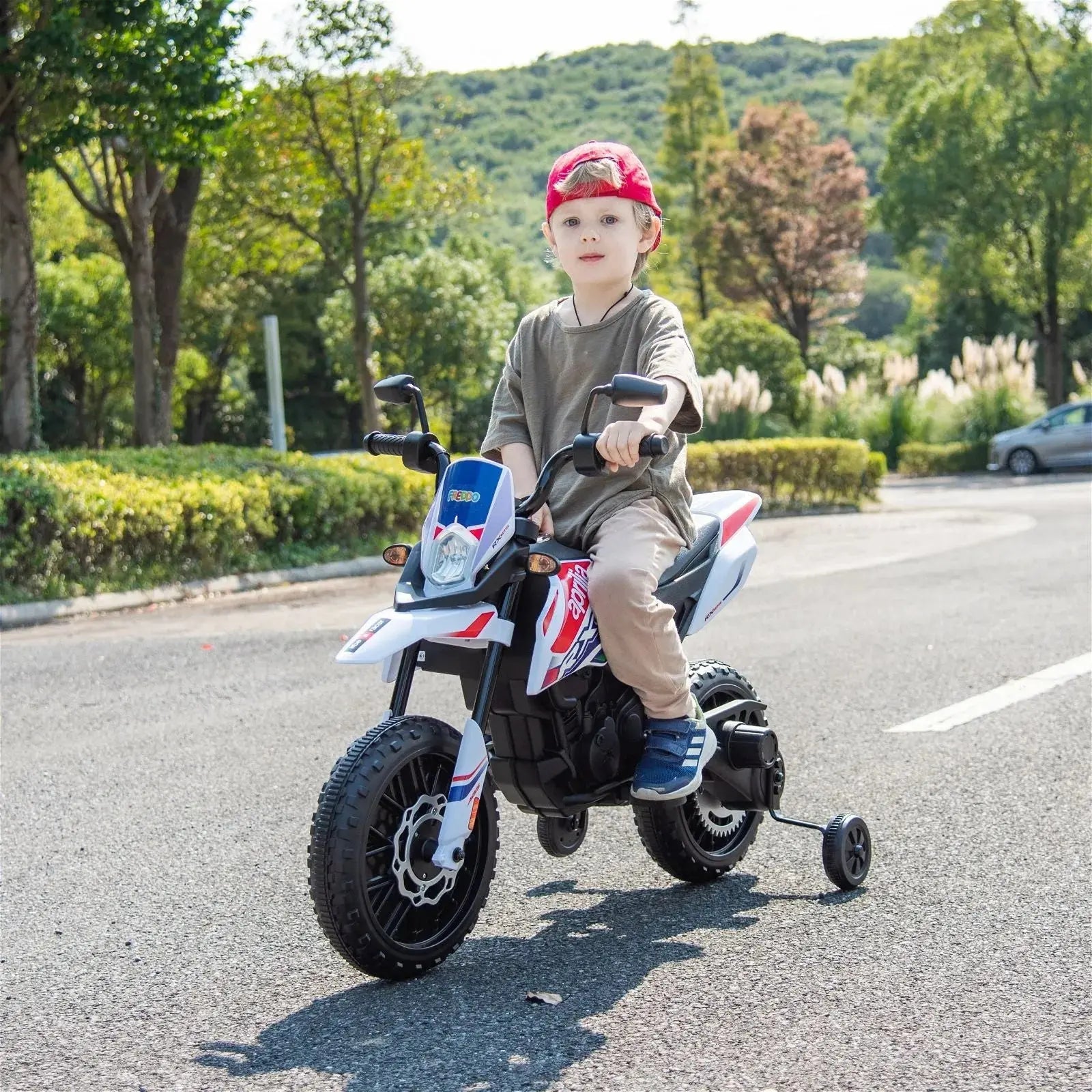 Photo of 12V Aprilia Motorcycle 1 Seater Ride-on by Freddo Toys - Premium Ride On Cars for UTVs / Side by Sides