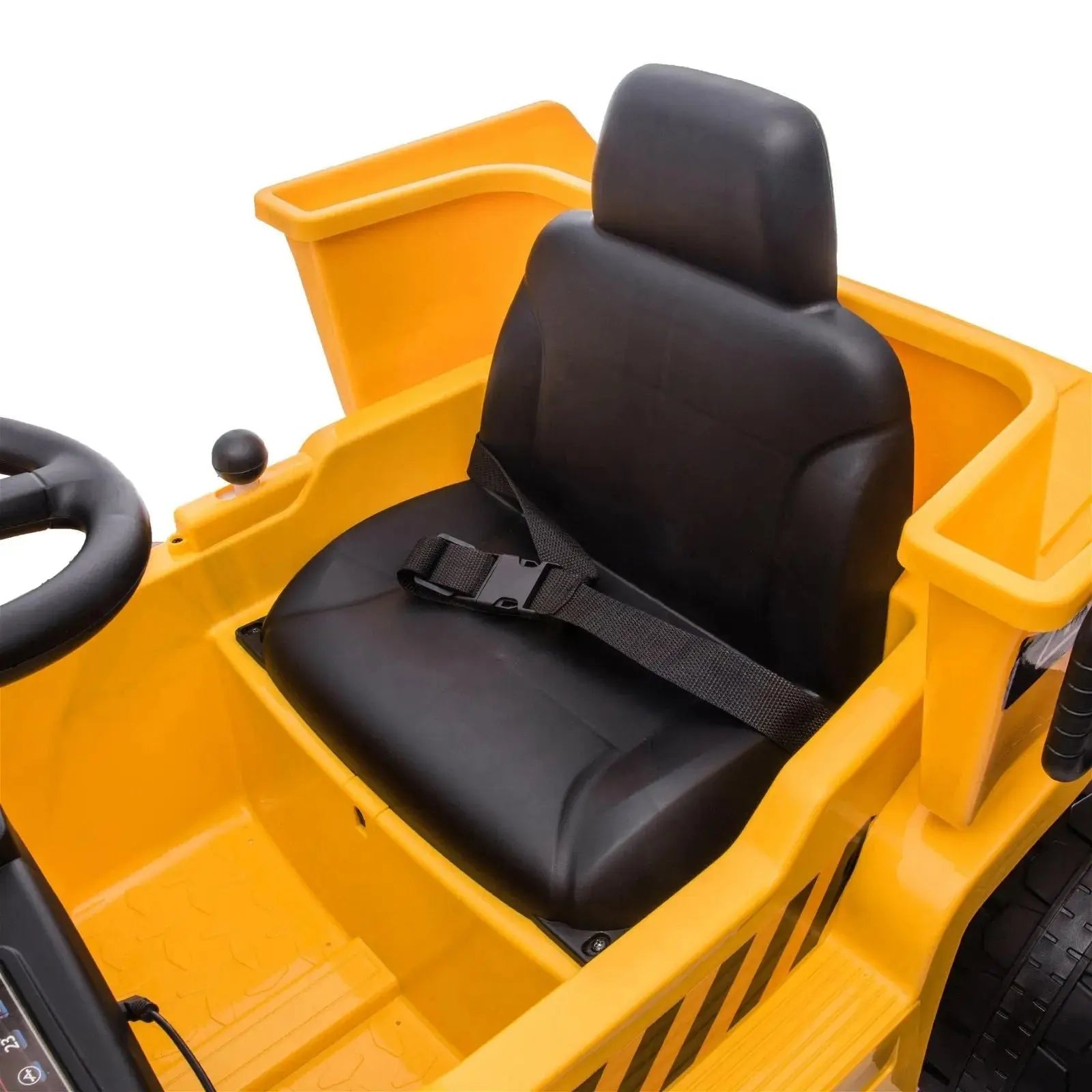 Photo of 12V CAT Electric Dump Truck 1 Seater Ride-On by Freddo Toys - Premium Electric Kids Cars for UTVs / Side by Sides