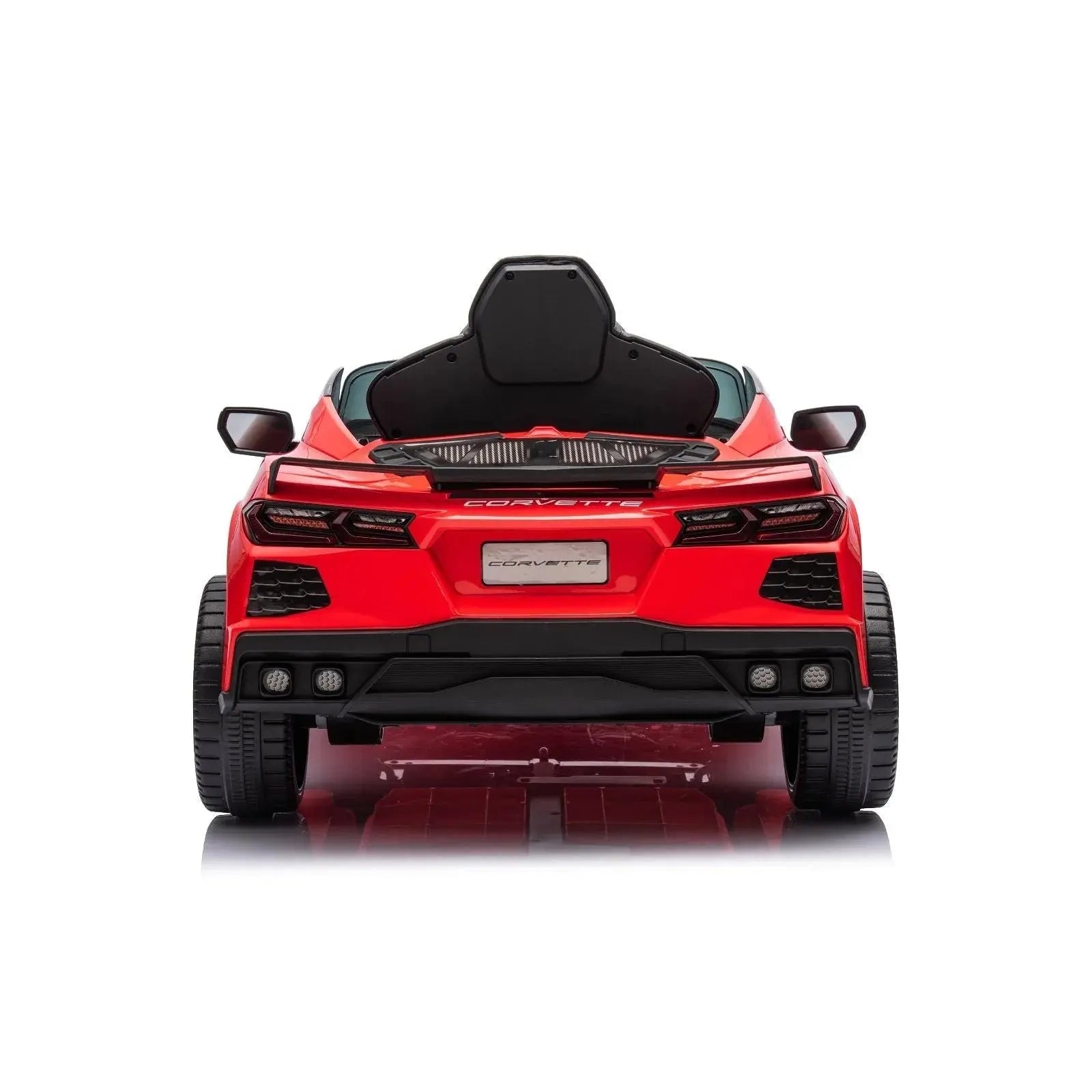 Photo of 12V Chevrolet Corvette C8 Stingray 1-Seater Kids Ride-On Car by Freddo Toys - Premium Ride On Cars for UTVs / Side by Sides