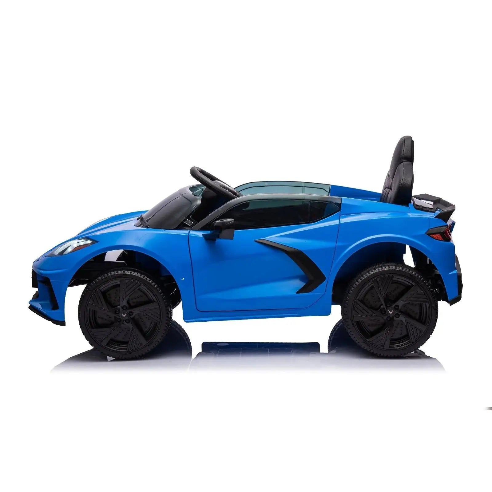 Photo of 12V Chevrolet Corvette C8 Stingray 1-Seater Kids Ride-On Car by Freddo Toys - Premium Ride On Cars for UTVs / Side by Sides