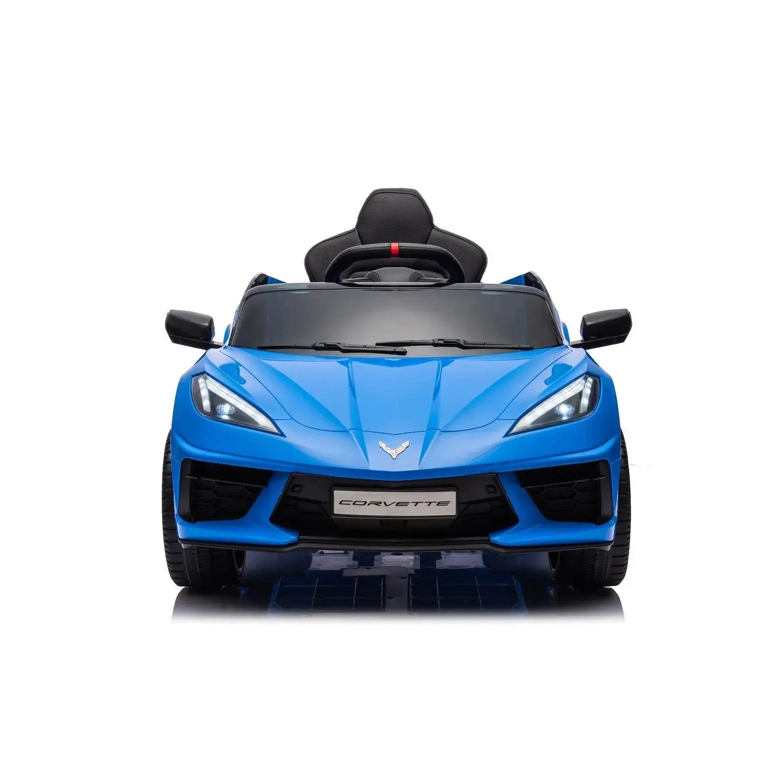 Photo of 12V Chevrolet Corvette C8 Stingray 1-Seater Kids Ride-On Car by Freddo Toys - Premium Ride On Cars for UTVs / Side by Sides