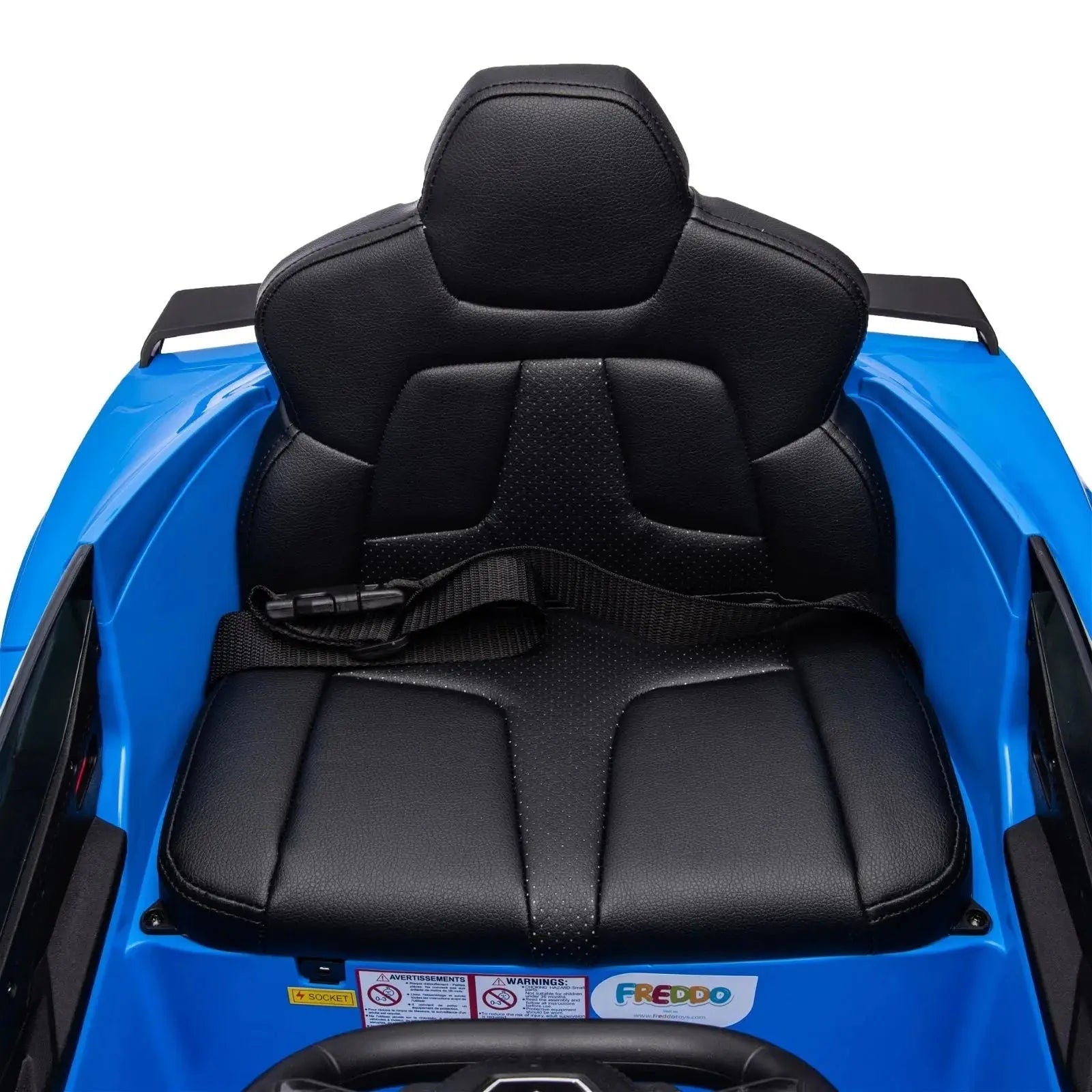 Photo of 12V Chevrolet Corvette C8 Stingray 1-Seater Kids Ride-On Car by Freddo Toys - Premium Ride On Cars for UTVs / Side by Sides
