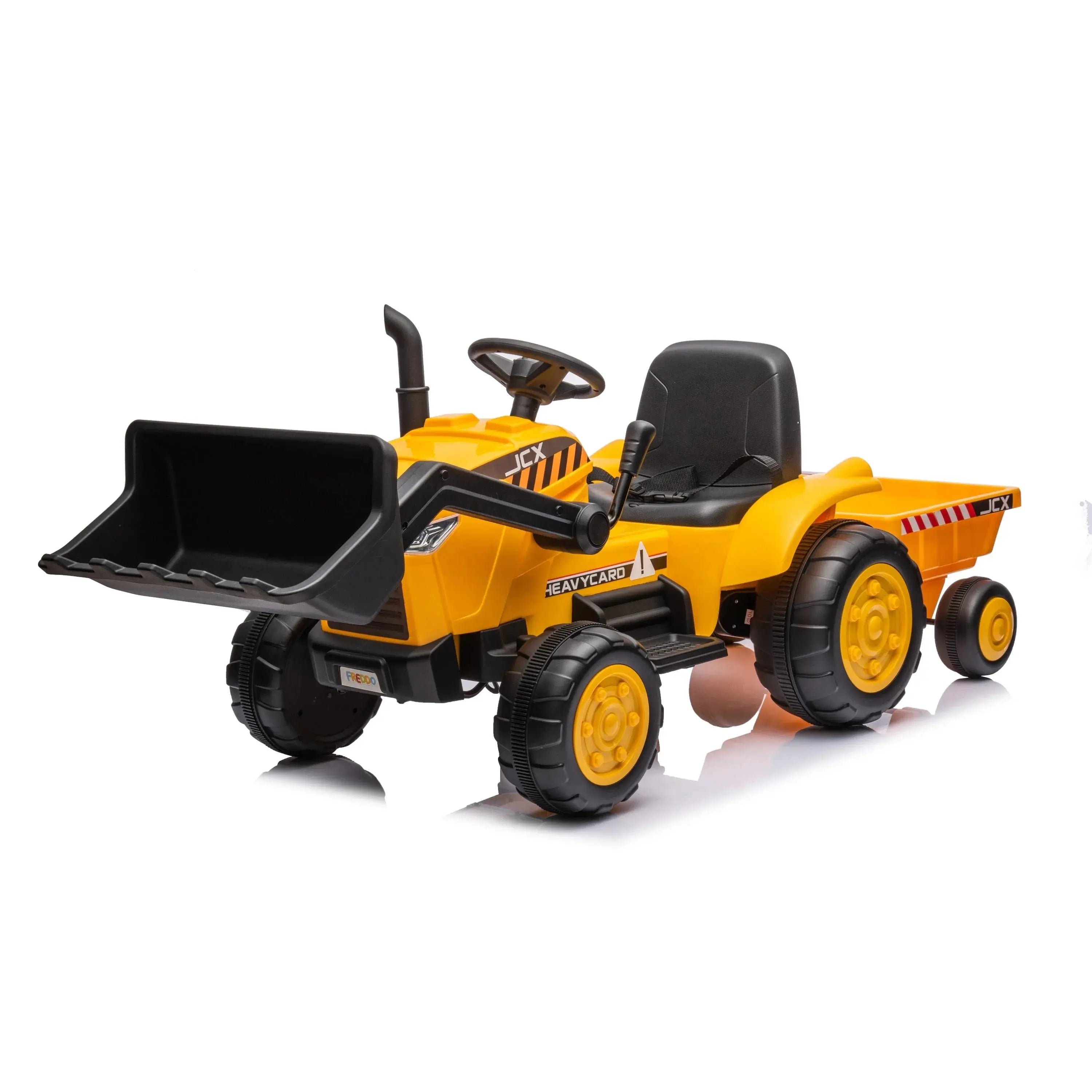 Photo of 12V Freddo Excavator 1 Seater Ride-on by Freddo Toys - Premium Electric Kids Cars for UTVs / Side by Sides