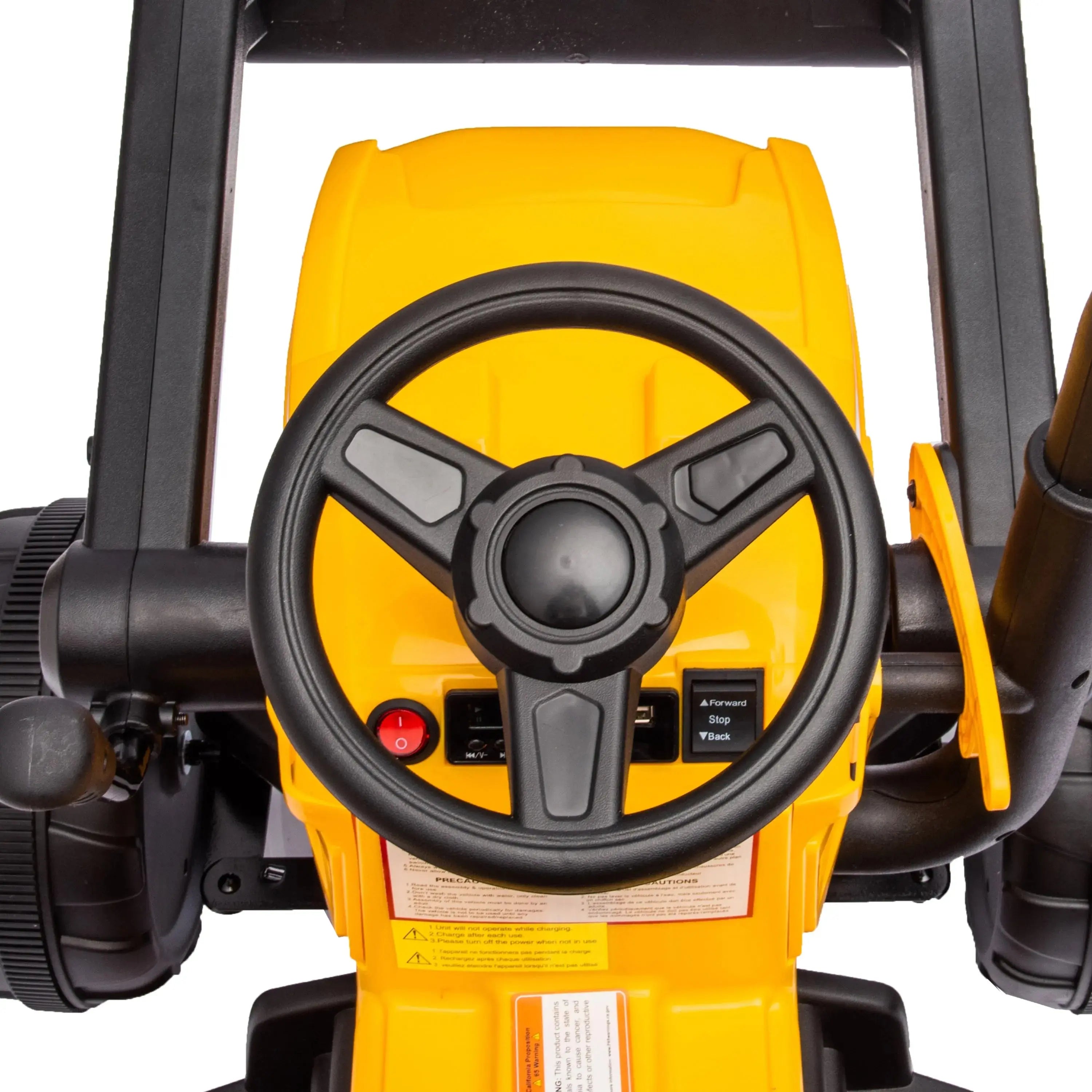 Photo of 12V Freddo Excavator 1 Seater Ride-on by Freddo Toys - Premium Electric Kids Cars for UTVs / Side by Sides