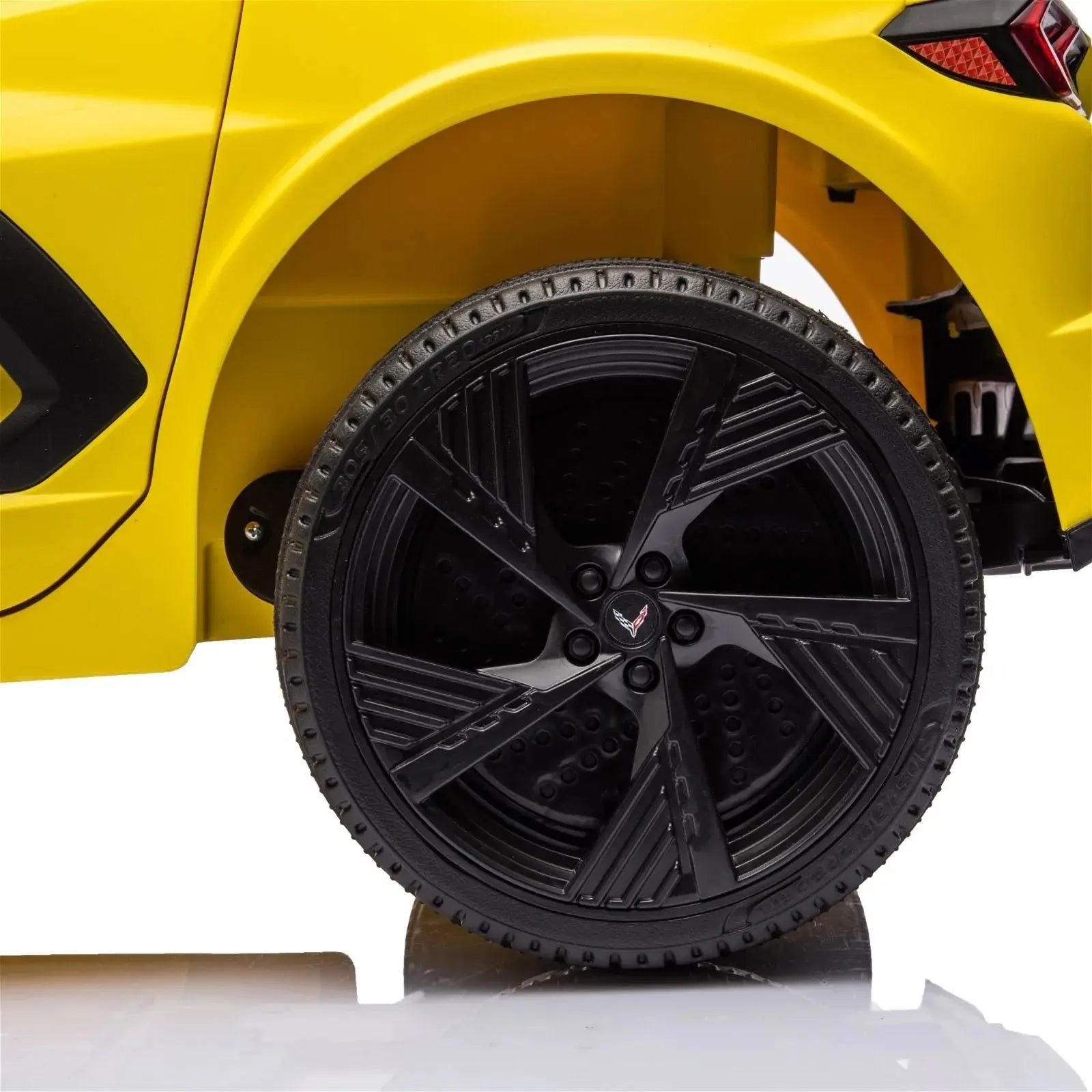 Photo of 12V Chevrolet Corvette C8 Stingray 1-Seater Kids Ride-On Car by Freddo Toys - Premium Ride On Cars for UTVs / Side by Sides
