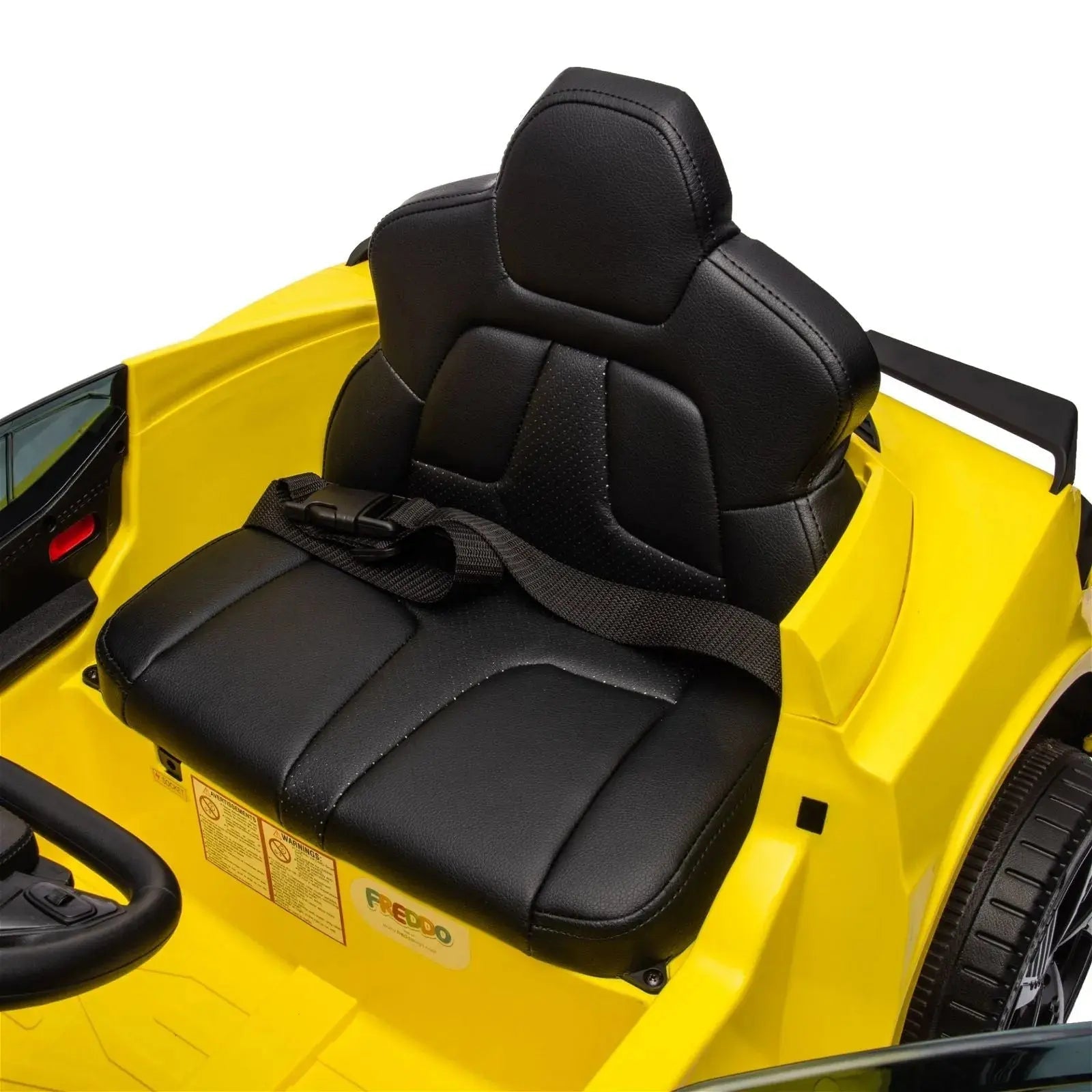 Photo of 12V Chevrolet Corvette C8 Stingray 1-Seater Kids Ride-On Car by Freddo Toys - Premium Ride On Cars for UTVs / Side by Sides