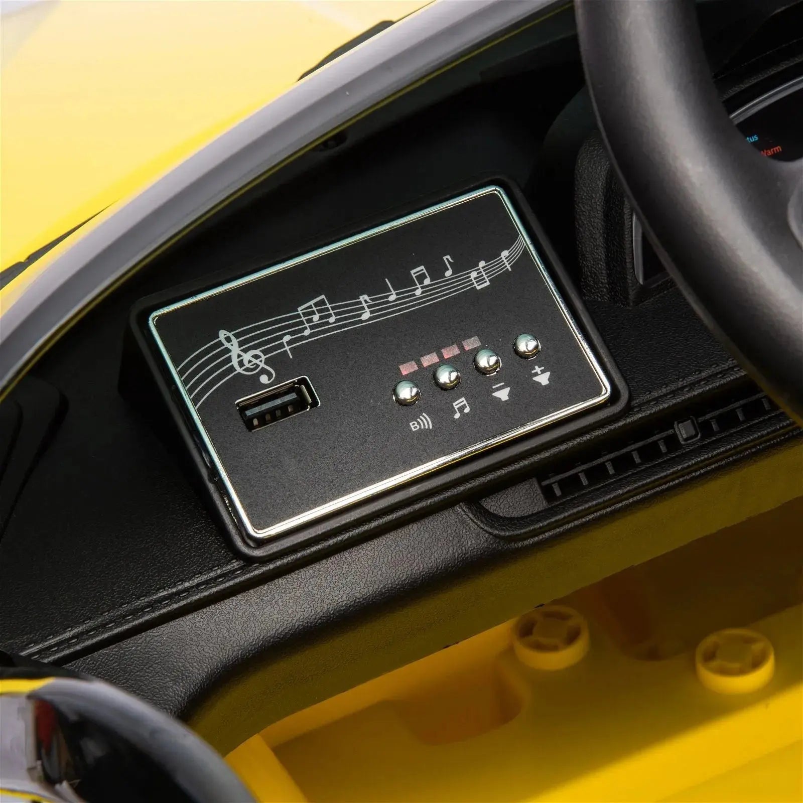Photo of 12V Chevrolet Corvette C8 Stingray 1-Seater Kids Ride-On Car by Freddo Toys - Premium Ride On Cars for UTVs / Side by Sides