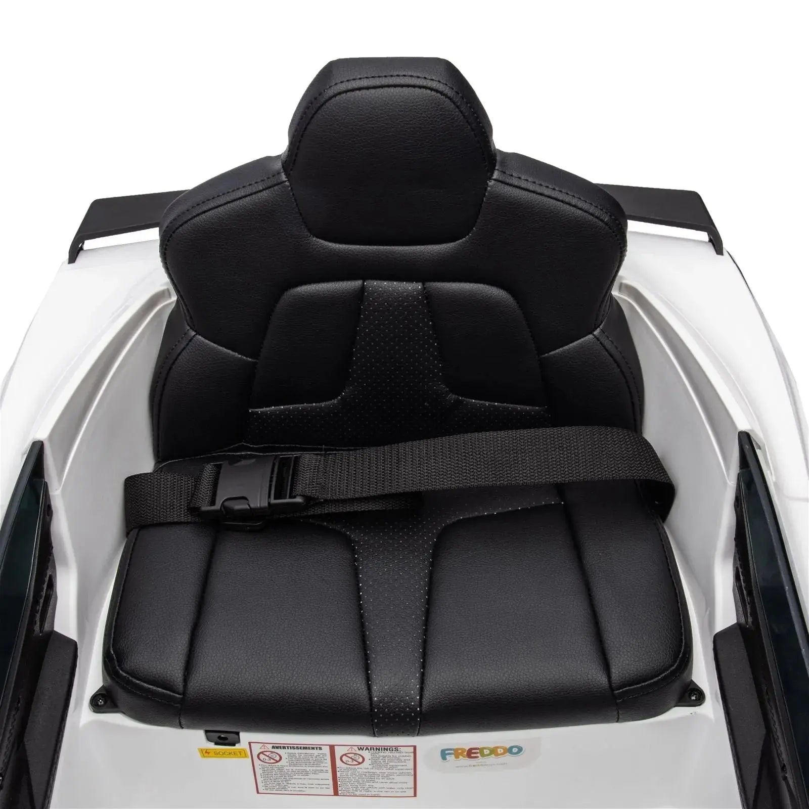Photo of 12V Chevrolet Corvette C8 Stingray 1-Seater Kids Ride-On Car by Freddo Toys - Premium Ride On Cars for UTVs / Side by Sides