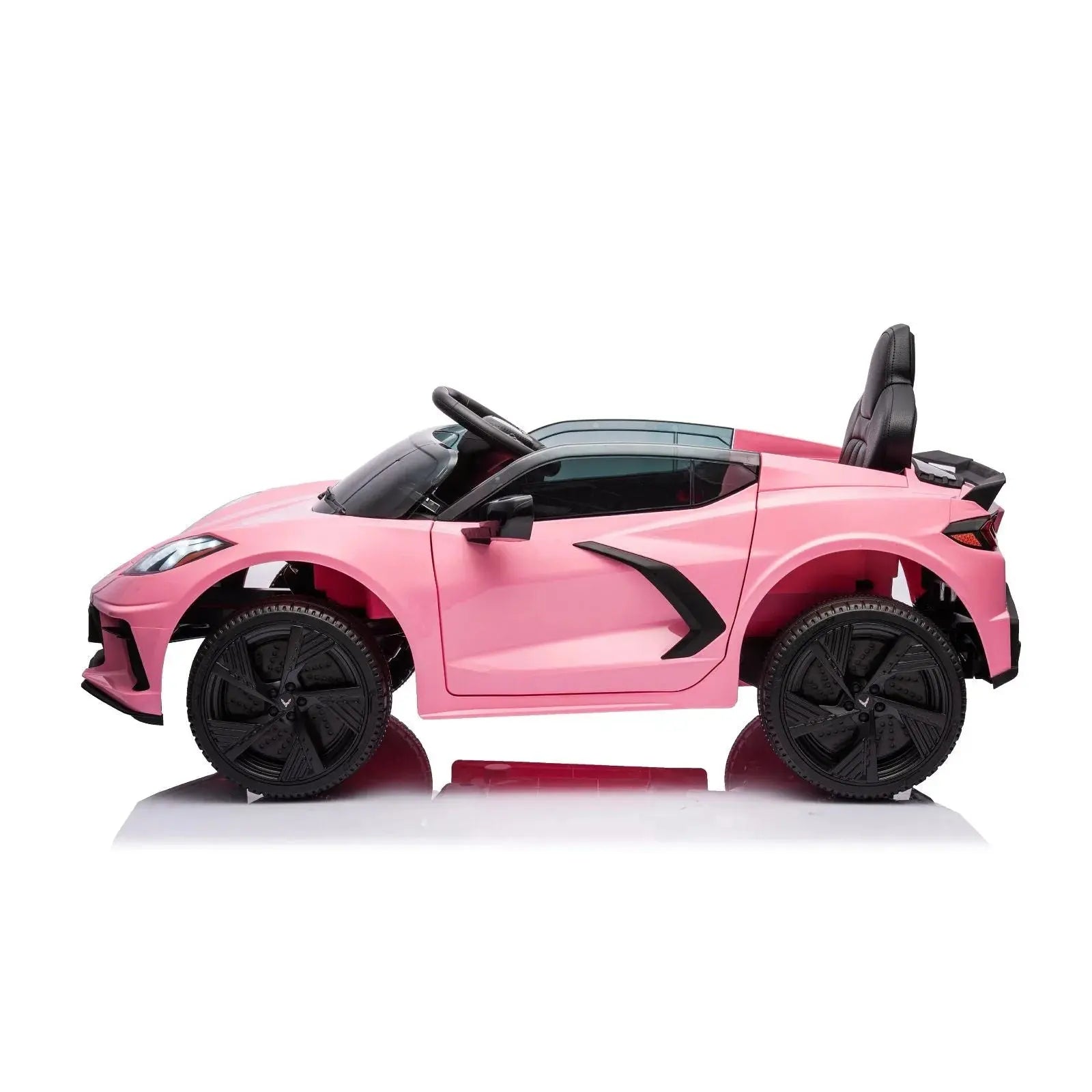 Photo of 12V Chevrolet Corvette C8 Stingray 1-Seater Kids Ride-On Car by Freddo Toys - Premium Ride On Cars for UTVs / Side by Sides