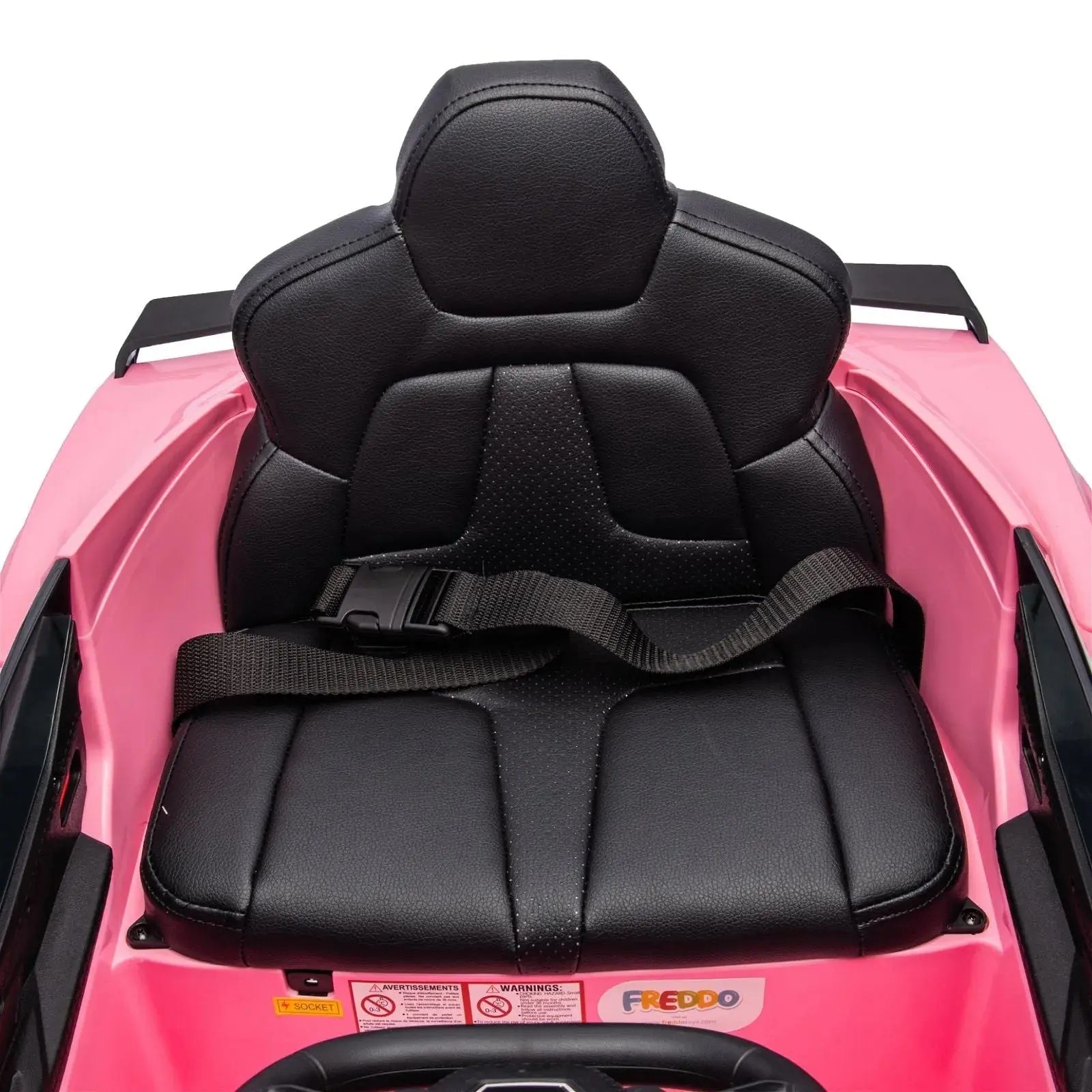 Photo of 12V Chevrolet Corvette C8 Stingray 1-Seater Kids Ride-On Car by Freddo Toys - Premium Ride On Cars for UTVs / Side by Sides