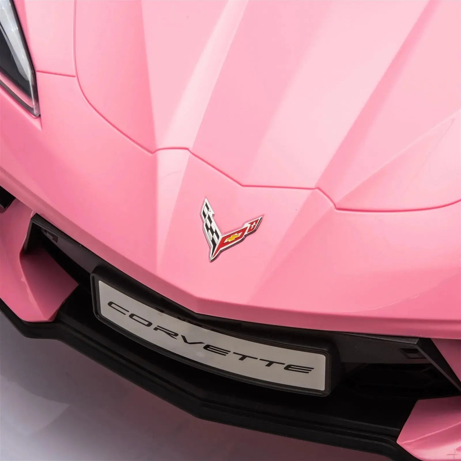 Photo of 12V Chevrolet Corvette C8 Stingray 1-Seater Kids Ride-On Car by Freddo Toys - Premium Ride On Cars for UTVs / Side by Sides