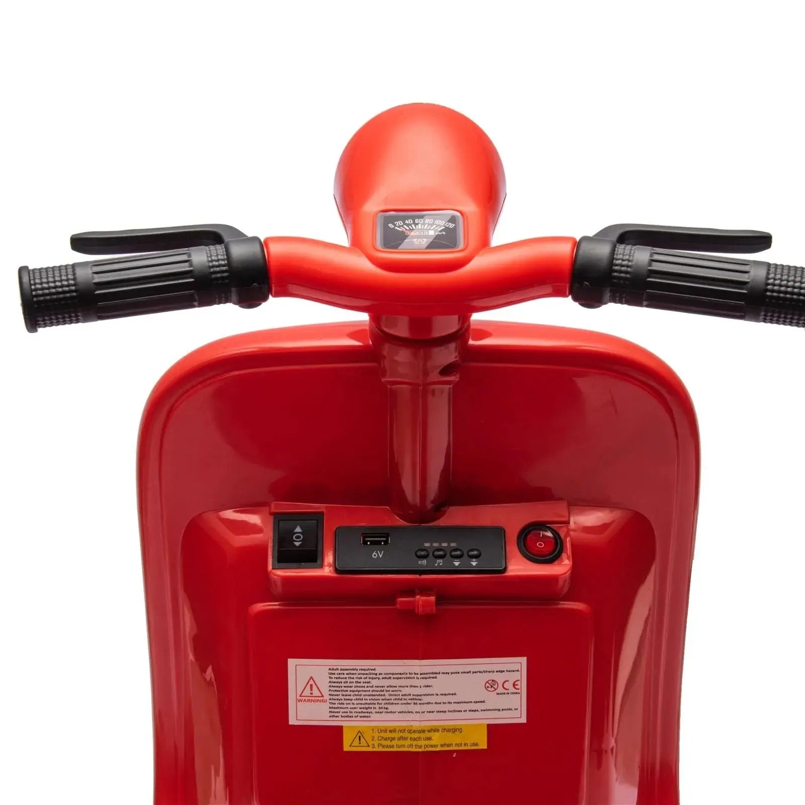 Photo of 12V Kids' Vespa Electric Ride-On Scooter by Freddo Toys - Premium Ride On Cars for UTVs / Side by Sides