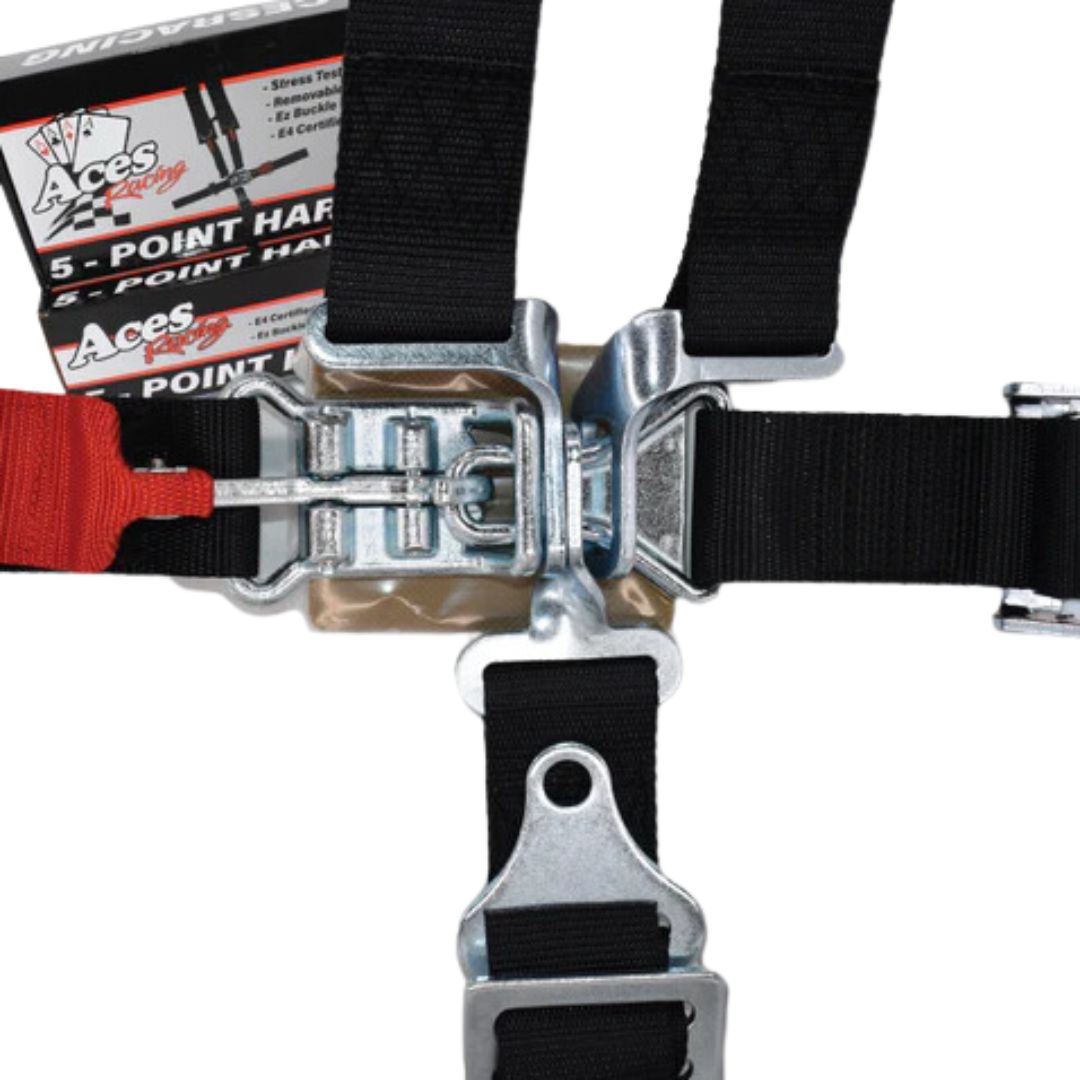 Photo of 5-Point Harness (2 Inch Padding) by Aces Racing - Premium Harnesses for UTVs / Side by Sides