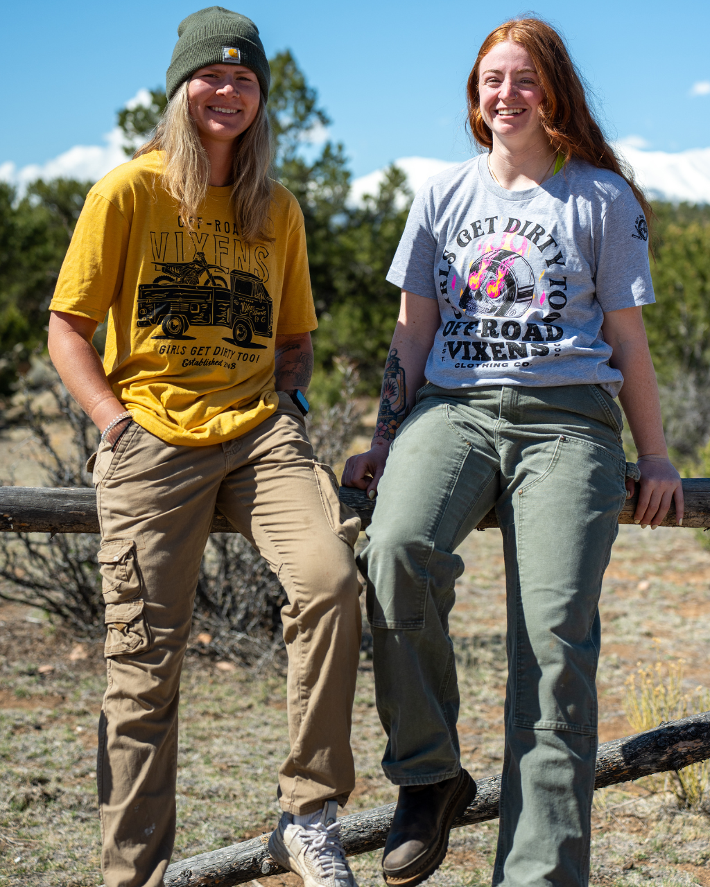 Photo of Moto Head Unisex Tee by OFF-ROAD VIXENS CLOTHING CO. - Premium Apparel & Accessories for UTVs / Side by Sides