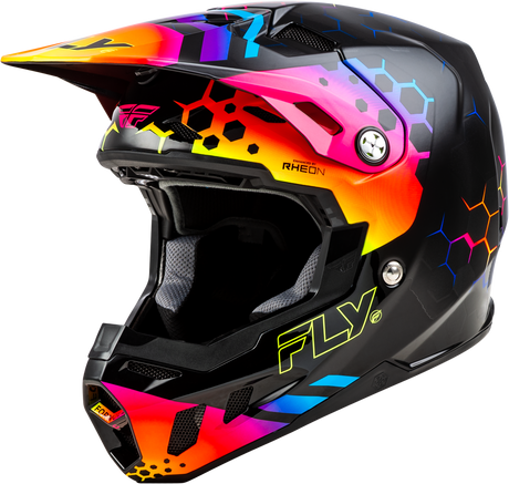 Photo of FORMULA CC TEKTONIC HELMET BLACK/SUNSET XL by FLY RACING - Premium Helmets for UTVs / Side by Sides