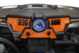 50 Caliber Racing XP1000 3-Piece Billet Aluminum Dash Panel with 6 Switches - Orange