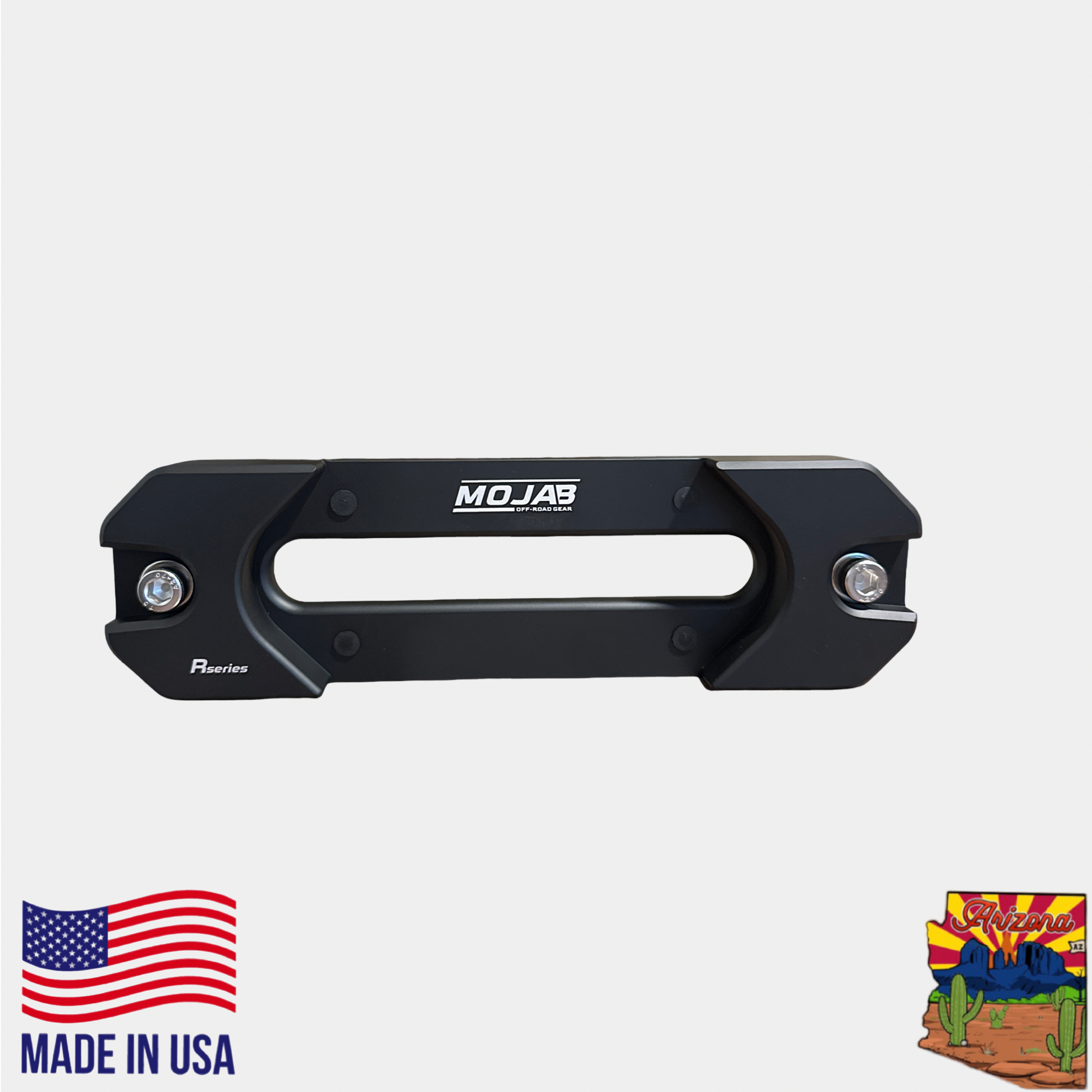 Photo of Aluminum Recessed Winch Shackle with Fairlead Kit, closed latch (LIFE TIME WARRANTY*) by MOJAB OFFROAD - Premium Winches & Winch Mounts for UTVs / Side by Sides