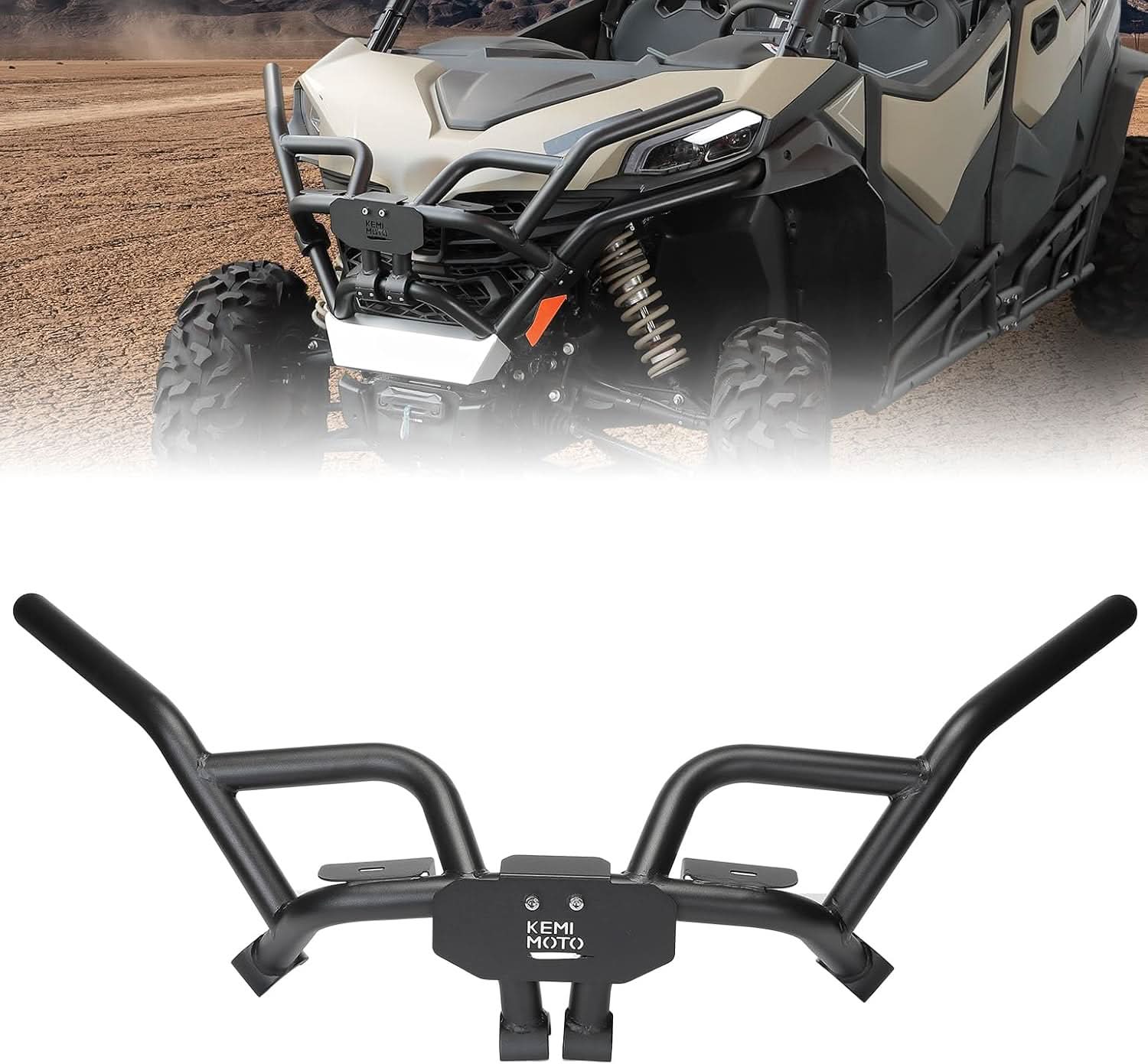 Photo of Kemimoto Front Bumper for CFMOTO ZForce 950 Sport | 950 Trail | 800 Trail 2023+ by Kemimoto - Premium for UTVs / Side by Sides