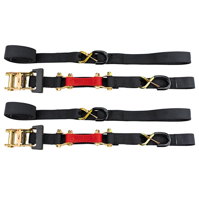 Photo of 1.5" wide ShockStrap Ratchet Strap 2 Pack, 1k WLL - Wholesale by ShockStrap - Premium for UTVs / Side by Sides