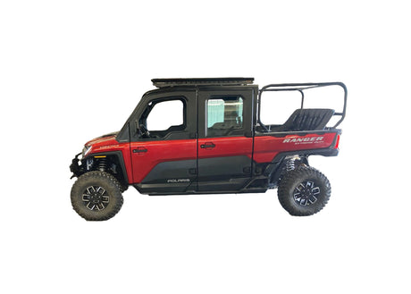Photo of Ranger 1500 XD Rear Seat and Roll Cage Kit (2024-2025) by UTV Mountain Accessories - Premium Roll Cages for UTVs / Side by Sides