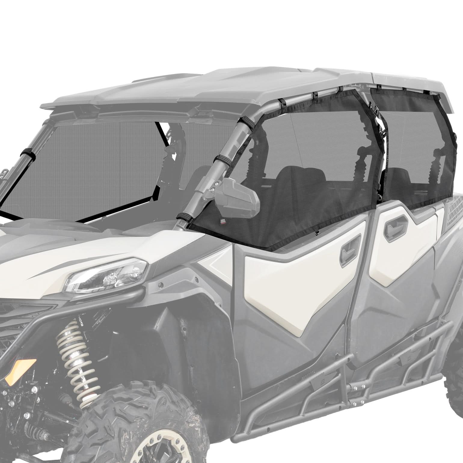 Photo of UTV Window Mesh for CFMOTO ZFORCE 950 SPORT 4 by Kemimoto - Premium for UTVs / Side by Sides