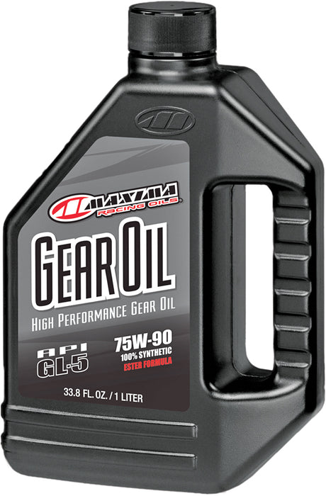Photo of HYPOID SYNTHETIC GEAR OIL 75W90 1L by MAXIMA - Premium Chemicals for UTVs / Side by Sides