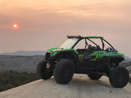 Photo of KRX 1000 Billet 'FrogSkin' Intake Covers by Viper Machine - Premium for UTVs / Side by Sides
