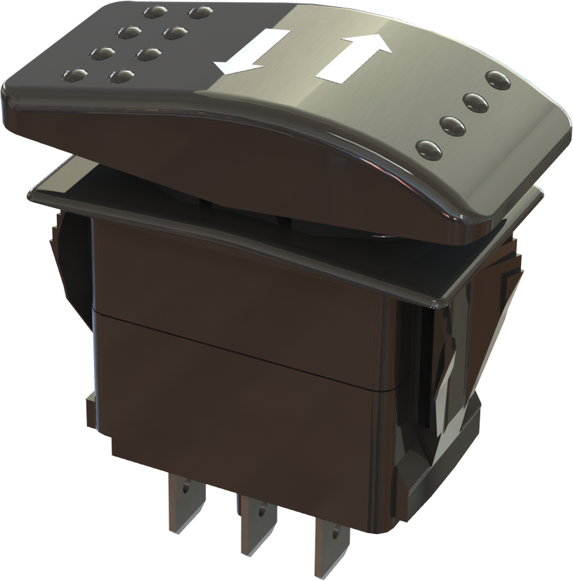 Photo of ACTUATOR DASH ROCKER SWITCH by KFI - Premium Switches for UTVs / Side by Sides