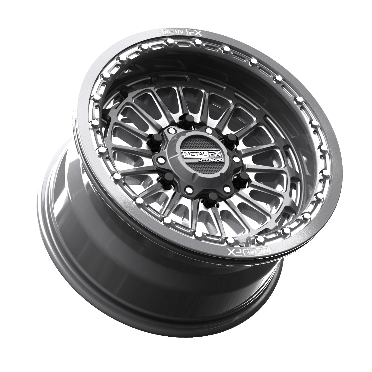 Delta 6R Beadlock - Strong & Stylish Grip + Superior Durability (Can-Am Maverick R 6-Lug)