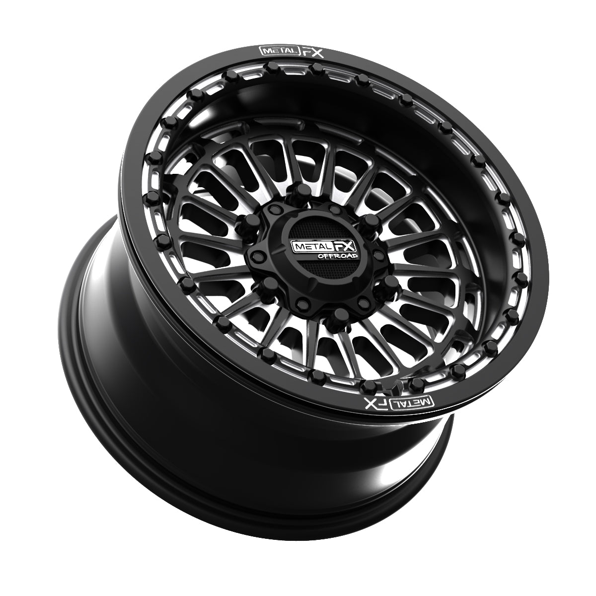 Delta 6R Beadlock - Superior Strength + Custom Style (Can-Am Maverick R 6-Lug)