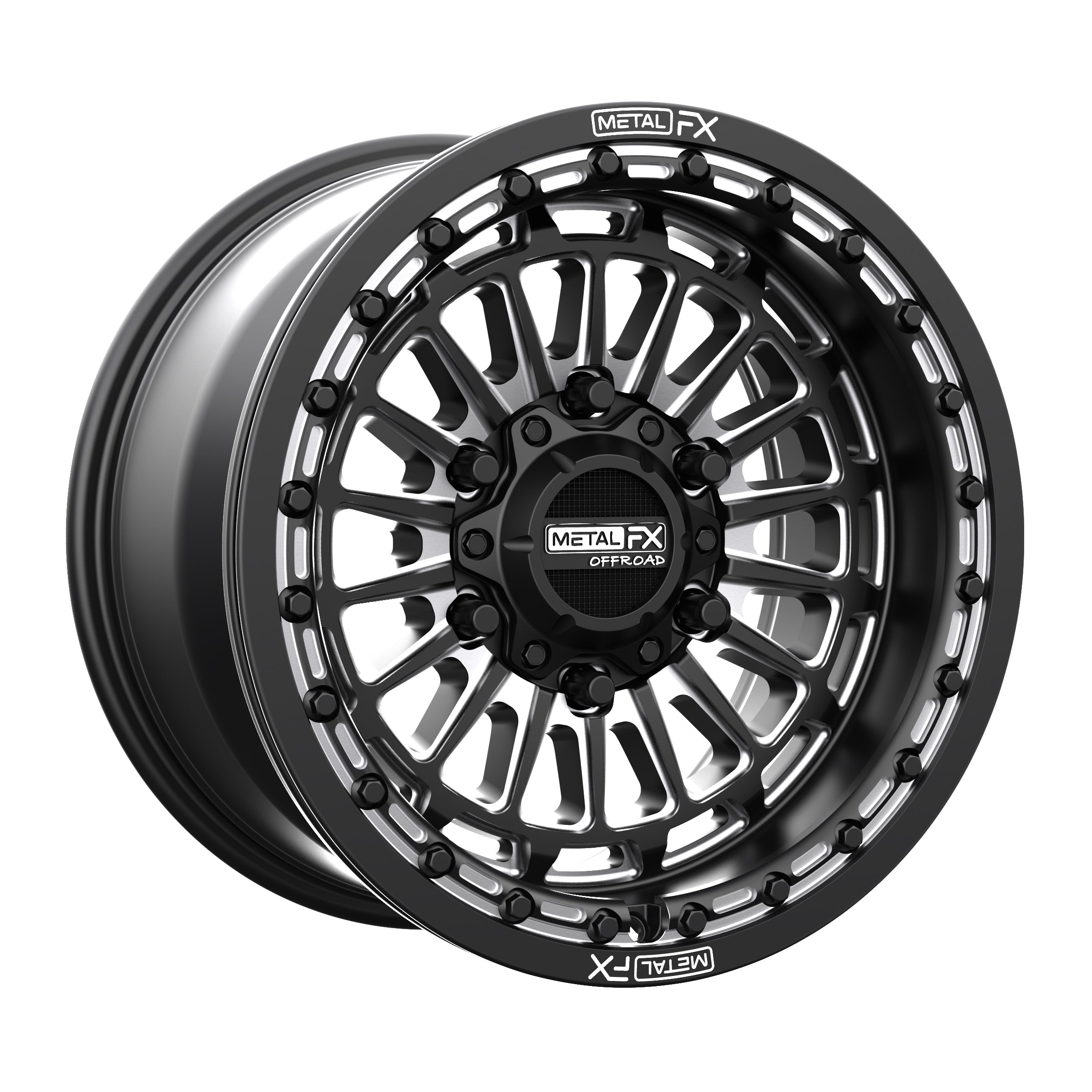 Delta 6R Beadlock - Superior Strength + Custom Style (Can-Am Maverick R 6-Lug)